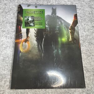 SEALED NEW INJUSTICE GODS AMONG US COLLECTORS EDITION GUIDE EXCLUSICE LITHOGRAPH